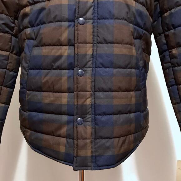 Levi's NWT Plaid Lightweight Puffer Jacket Men S - Picture 4 of 12